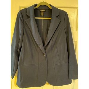 NWOT - Lane Bryant Navy Blue suit jacket Size 14